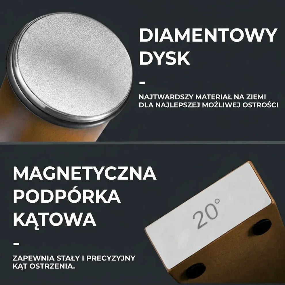 Diamentowa Ostrzałka Obrotowa Krato